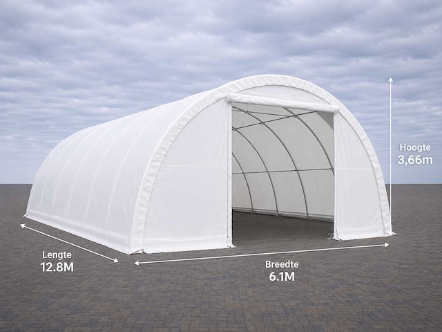Rte - 2026 - 8100 - opslagtent 12800x6100x3660mm - afbeelding 2 van  5