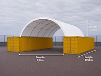 Rte - 2026 - 8118 - opslagtent 12000x8000x3000mm