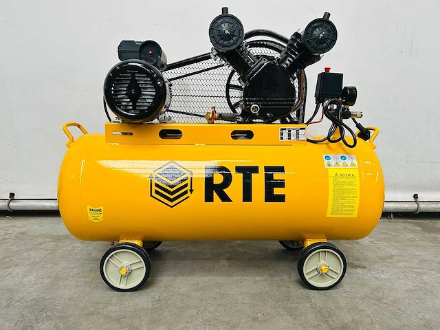 Rte - 2026 - 9597 - 100l luchtcompressor - afbeelding 1 van  7