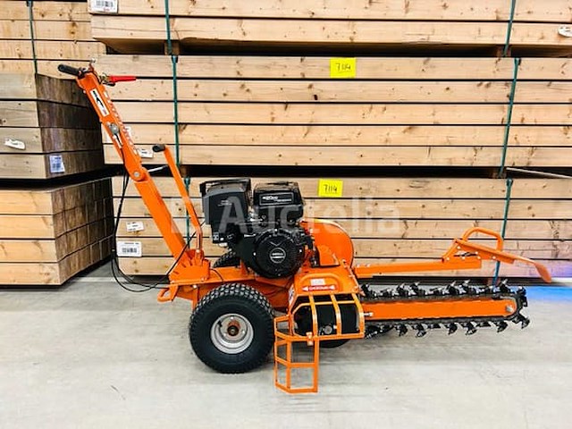 Rte - 6776 - trencher / sleuvengraver benzine - afbeelding 3 van  9