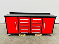 Rte - 7414 - garagewerkbank 223x65x110cm - afbeelding 2 van  5