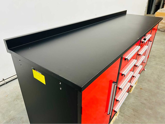 Rte - 7414 - garagewerkbank 223x65x110cm - afbeelding 3 van  5