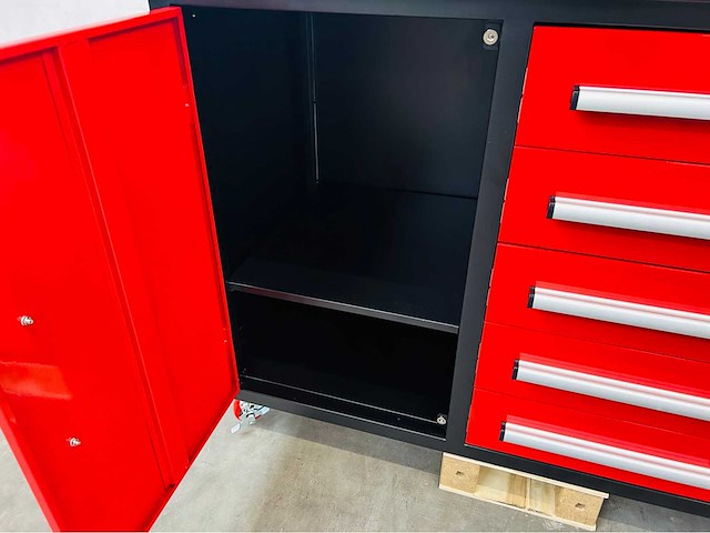 Rte - 7414 - garagewerkbank 223x65x110cm - afbeelding 4 van  5