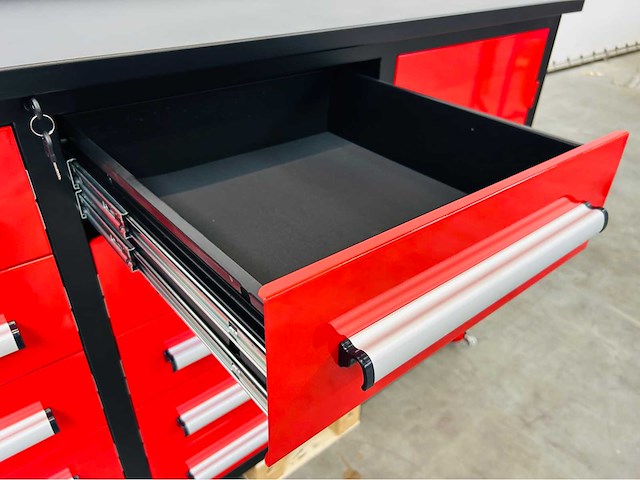 Rte - 7414 - garagewerkbank 223x65x110cm - afbeelding 5 van  5