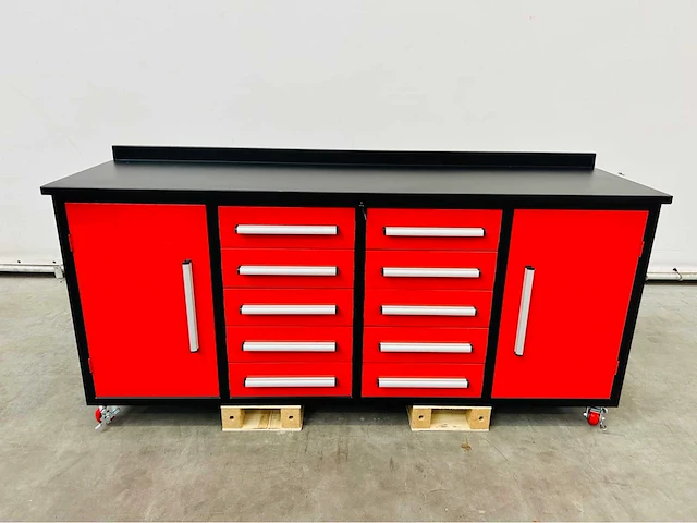 Rte - 7414 - garagewerkbank 223x65x110cm - afbeelding 2 van  7