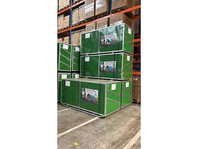 Rte - 8111 - dierenverblijf / cattle tent 4000x4000x3150mm - afbeelding 7 van  7