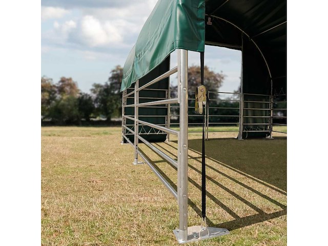 Rte - 8111 - dierenverblijf / cattle tent 4000x4000x3150mm - afbeelding 6 van  6