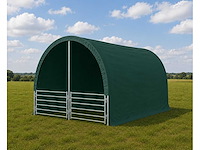 Rte - 8111 - dierenverblijf / cattle tent 4000x4000x3150mm - afbeelding 1 van  3