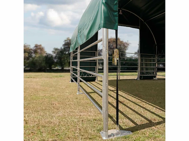Rte - 8111 - dierenverblijf / cattle tent 4000x4000x3150mm - afbeelding 7 van  7