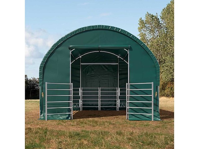 Rte - 8112 - dierenverblijf / cattle tent 6000x6000x3700mm - afbeelding 3 van  7