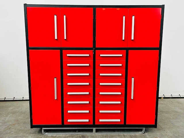 Rte - 8113 - werkplaats wandkast 2200x650x2050mm - afbeelding 1 van  8