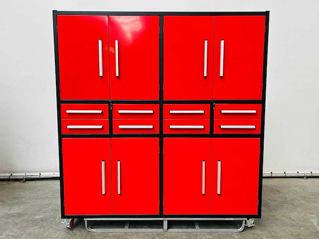 Rte - 8120 - werkplaats wandkast 2200x520x2200mm - afbeelding 2 van  11