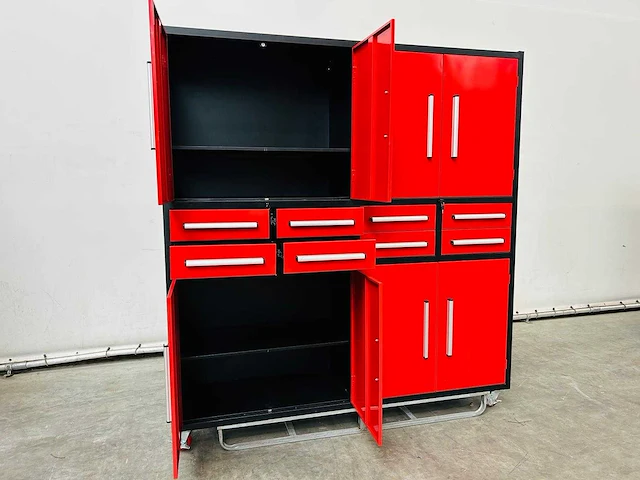 Rte - 8120 - werkplaats wandkast 2200x520x2200mm - afbeelding 4 van  11