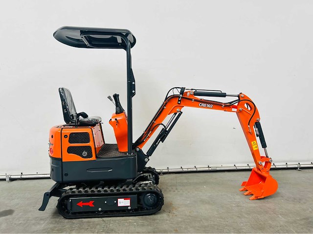 Rte - cre102 - mini-excavator - 2025 - afbeelding 8 van  12