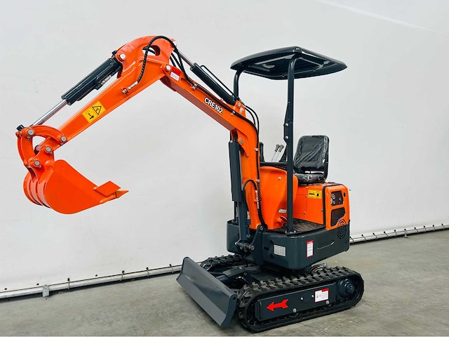 Rte - cre102 - mini-excavator - 2025 - afbeelding 10 van  12