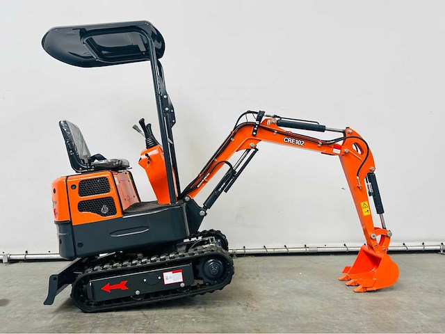 Rte - cre102 - mini-excavator - 2025 - afbeelding 11 van  12