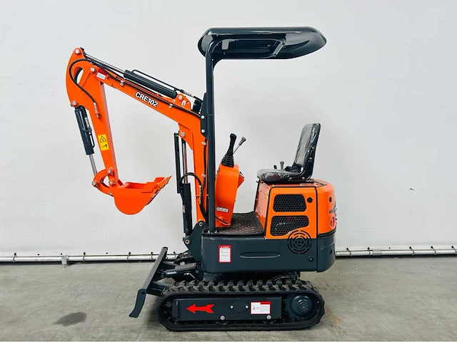 Rte - cre102 - mini-excavator - 2025 - afbeelding 12 van  24