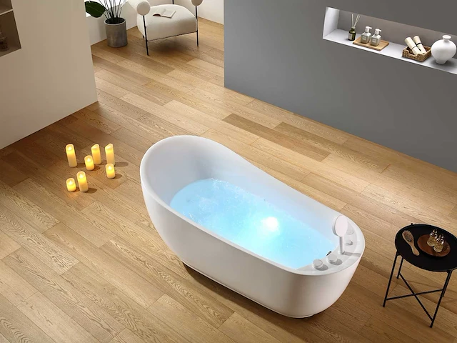 Rte - kos - vrijstaand bubbelbad met led - afbeelding 1 van  7