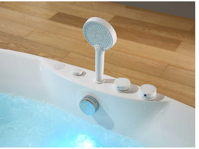 Rte - samos - vrijstaand bubbelbad met led - afbeelding 3 van  6