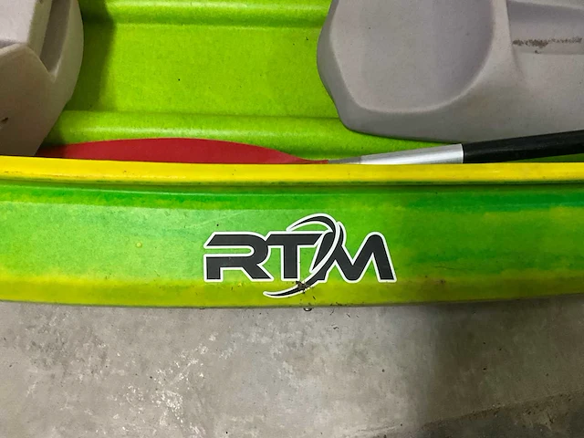 Rtm / rotomod tweezitter stijve kajak kayak rtm / rotomod tweezitter – 2 zits – 2 peddels – gemaakt in frankrijk - afbeelding 8 van  11