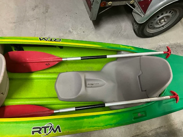 Rtm / rotomod tweezitter stijve kajak kayak rtm / rotomod tweezitter – 2 zits – 2 peddels – gemaakt in frankrijk - afbeelding 10 van  11