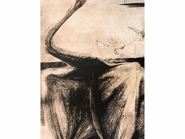 Ru van rossem - toros - ets, aquatint - lage instelprijs - afbeelding 5 van  9