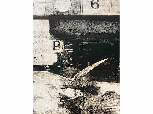 Ru van rossem - toros - ets, aquatint - lage instelprijs - afbeelding 7 van  9