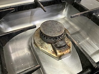 Rubbens gasfornuis met 4 bekkens en 2 kookplaten - afbeelding 2 van  12