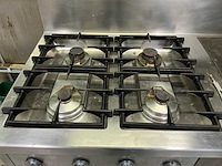 Rubbens gasfornuis met 4 bekkens en 2 kookplaten - afbeelding 7 van  12