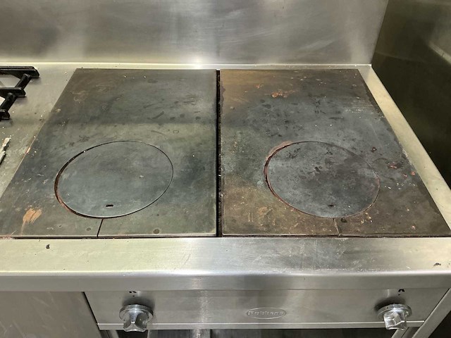 Rubbens gasfornuis met 4 bekkens en 2 kookplaten - afbeelding 8 van  12