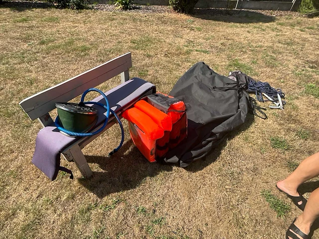 Rubberboot (rib) suzumar met trailer en buitenboordmotor inclusief toebehoren - afbeelding 24 van  42