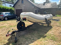Rubberboot (rib) suzumar met trailer en buitenboordmotor inclusief toebehoren - afbeelding 1 van  42