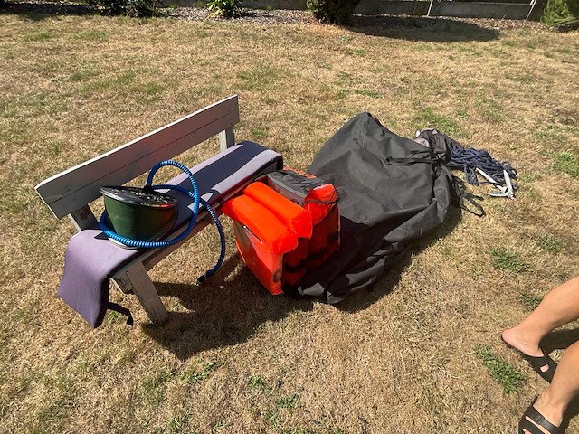 Rubberboot (rib) suzumar met trailer en buitenboordmotor inclusief toebehoren - afbeelding 24 van  42