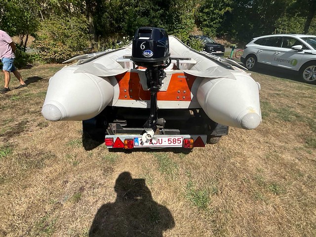Rubberboot (rib) suzumar met trailer en buitenboordmotor inclusief toebehoren - afbeelding 34 van  42