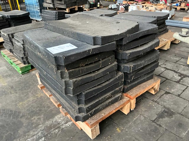 Rubberen coil support blokken (31x) - afbeelding 1 van  1