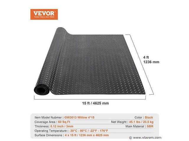 Rubberen mat - afbeelding 1 van  1