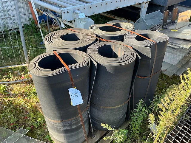 Rubberen transportband (5x) - afbeelding 1 van  3
