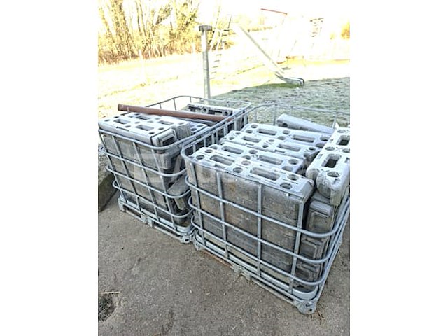 Rubberen voeten voor de heras-barrière - afbeelding 1 van  1