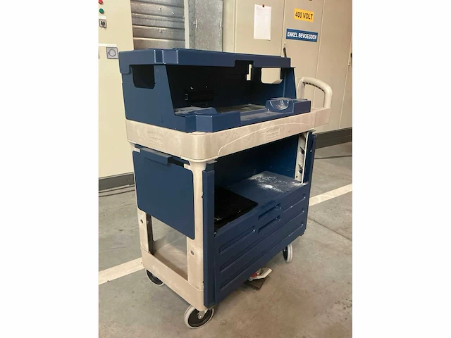 Rubbermaid ez-swap opberg-/wisselwagen - afbeelding 3 van  5