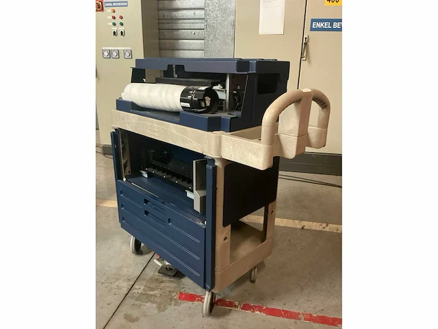 Rubbermaid ez-swap opberg-/wisselwagen - afbeelding 3 van  6