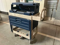 Rubbermaid ez-swap opberg-/wisselwagen - afbeelding 2 van  5