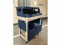Rubbermaid ez-swap opberg-/wisselwagen - afbeelding 3 van  5