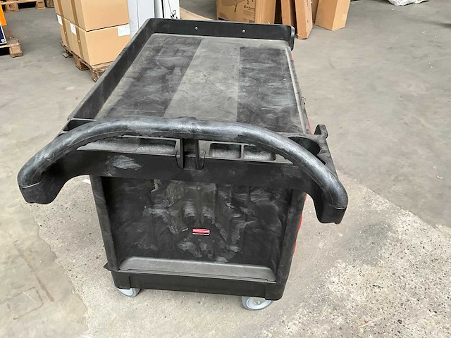 Rubbermaid trademaster gereedschapswagen +/- (lxbxh) 125 x 67 x 86cm - afbeelding 4 van  8