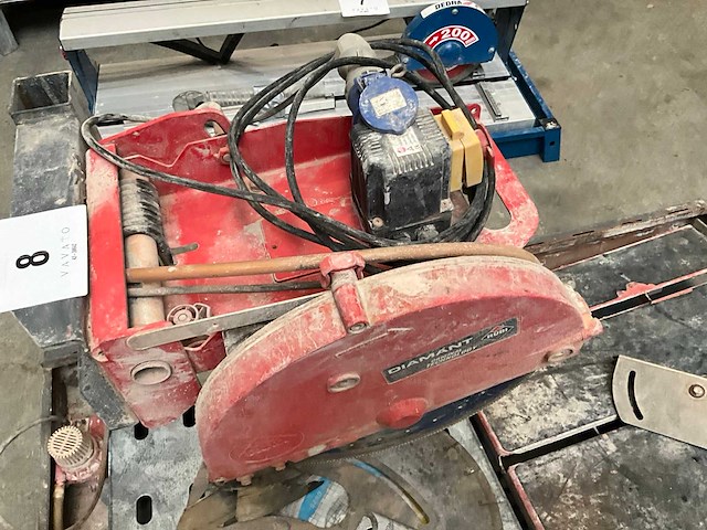 Rubi dr350 steenzaagmachine - afbeelding 3 van  6