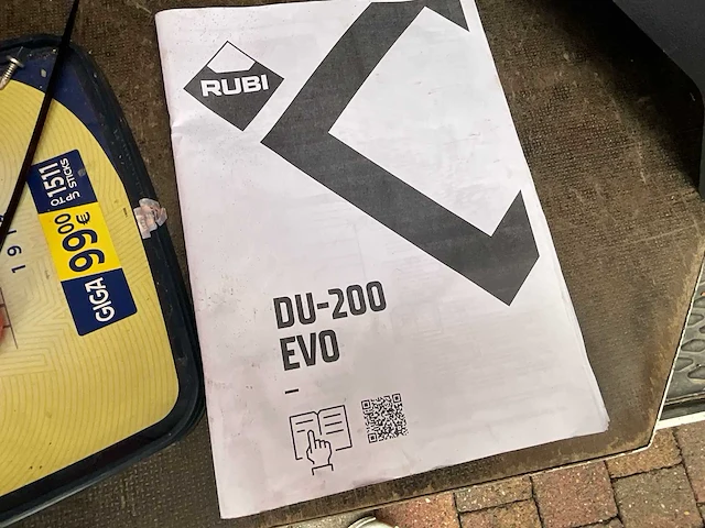 Rubi du-200 evo 850 elektrische tegelzaag (snijlengte 85 cm) - afbeelding 4 van  4