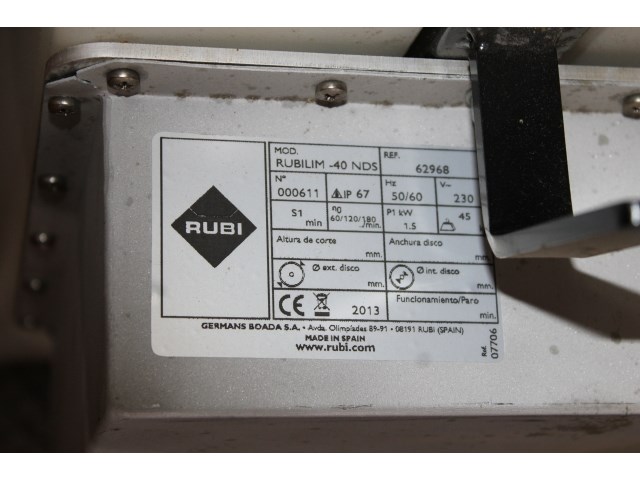 Rubi rubilim-50-nds schrobzuigmachine - afbeelding 2 van  2
