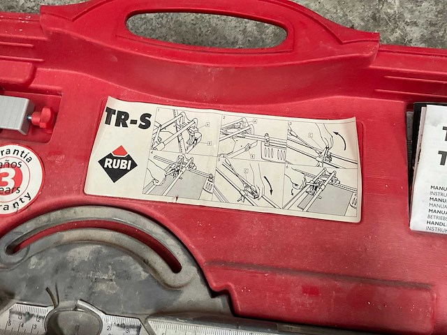 Rubi tr-600-s tegelsnijapparaat - afbeelding 3 van  5