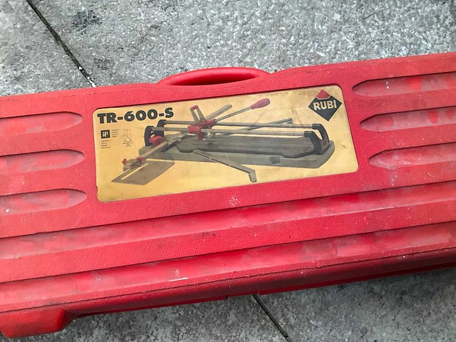 Rubi tr-600-s tegelsnijapparaat - afbeelding 5 van  5