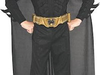 Rubies - deluxe adult costume - batman (size xl) - afbeelding 1 van  2