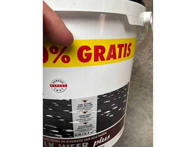 Rubson elk weer plus potten beschermde coating voor daken en goten (20x) - afbeelding 3 van  4